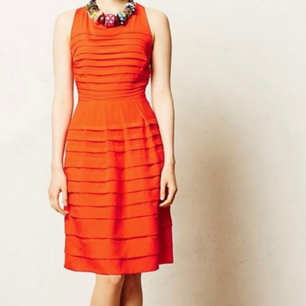 Anthropology Eva Franco Tangelo Dress
